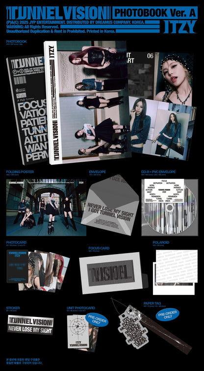 [PRE-ORDER] ITZY [TUNNEL VISION] (Photobook Ver.)