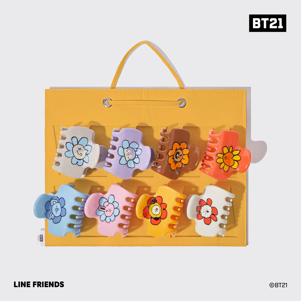 BT21 X KITSCH CLAW CLIP ORGANIZER