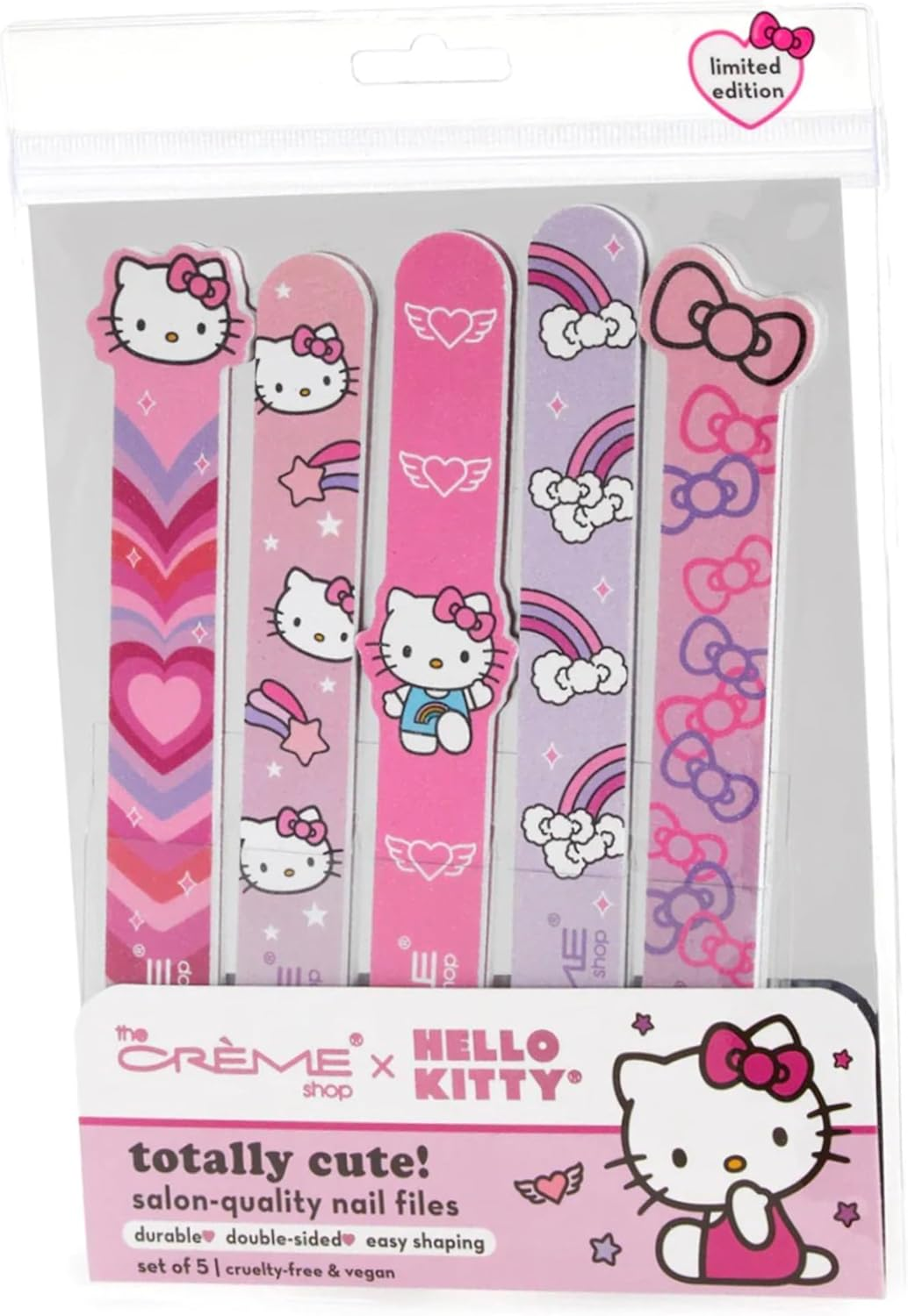 Hello Kitty Totally Cute! Nail Files set of 5