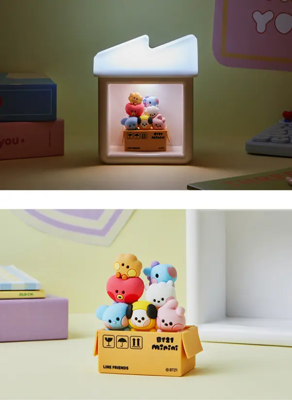 BT21 minini Figure Mood Lamp