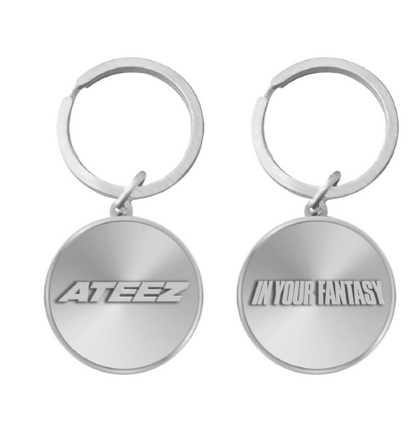 [Pre-order] 2025 WORLD TOUR [IN YOUR FANTASY] OFFICIAL MD ATEEZ Base Metal Pendant