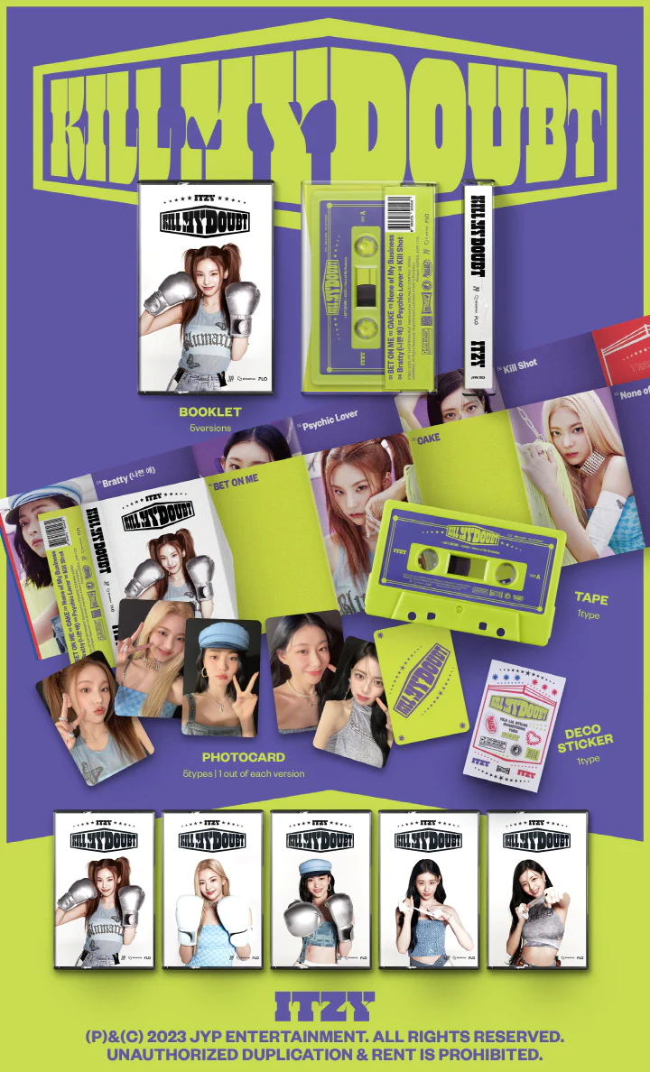 ITZY - KILL MY DOUBT (Cassette Ver.)