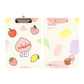 Kakao Little Friends Fruits A4 Clip Board Apeach