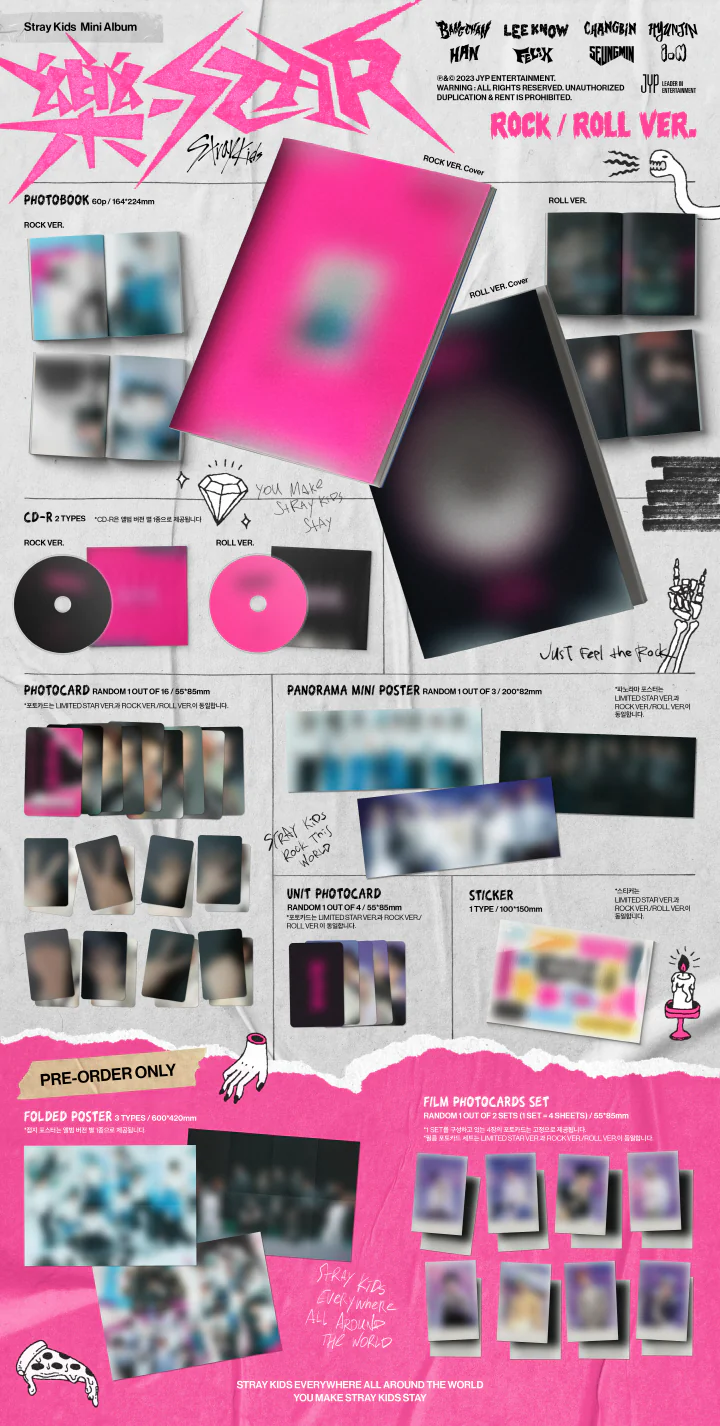 Stray Kids 8th Mini Album '樂-STAR [ROCK-STAR]'