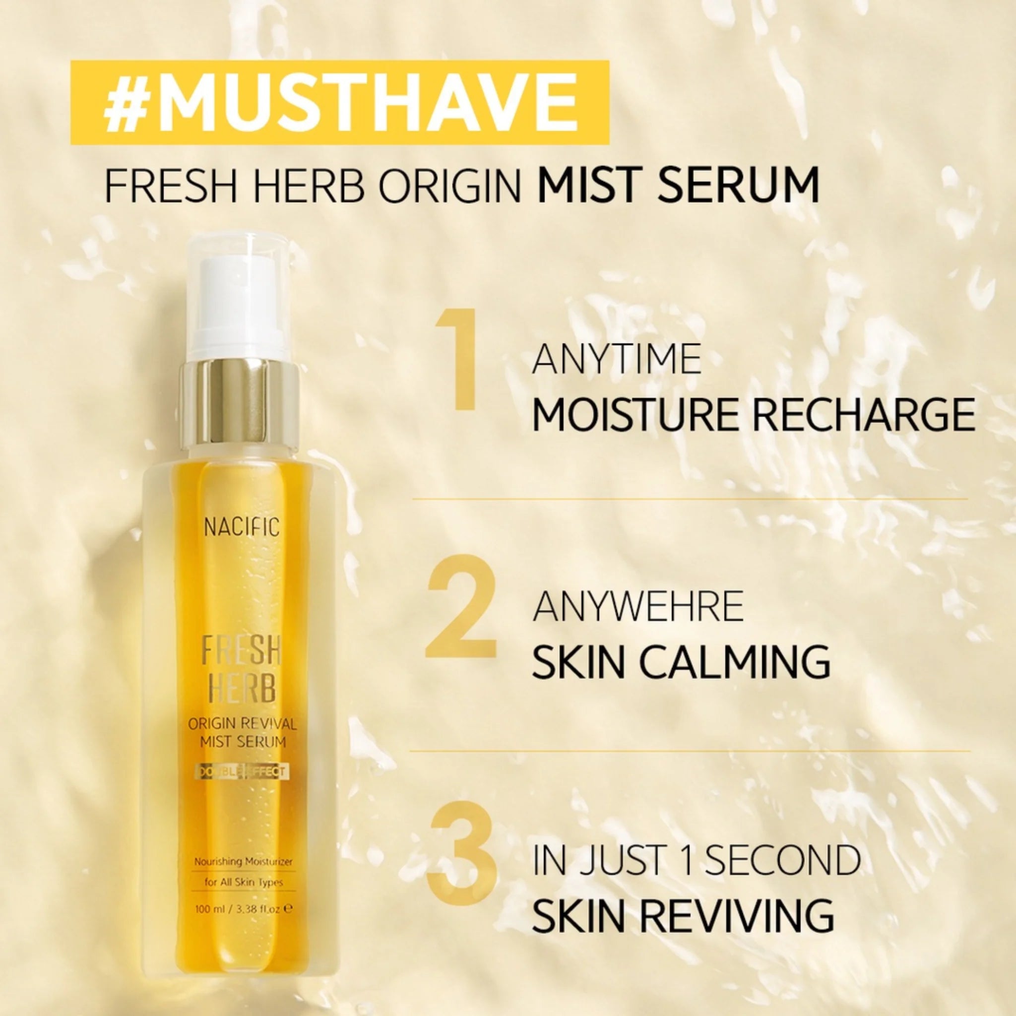 NACIFIC Fresh Herb Origin Mist Serum 100ML