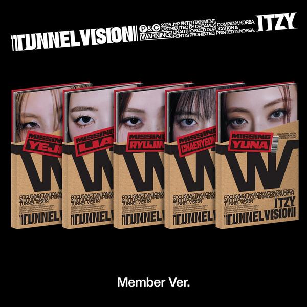 [PRE-ORDER] ITZY [TUNNEL VISION] (Member Ver.)