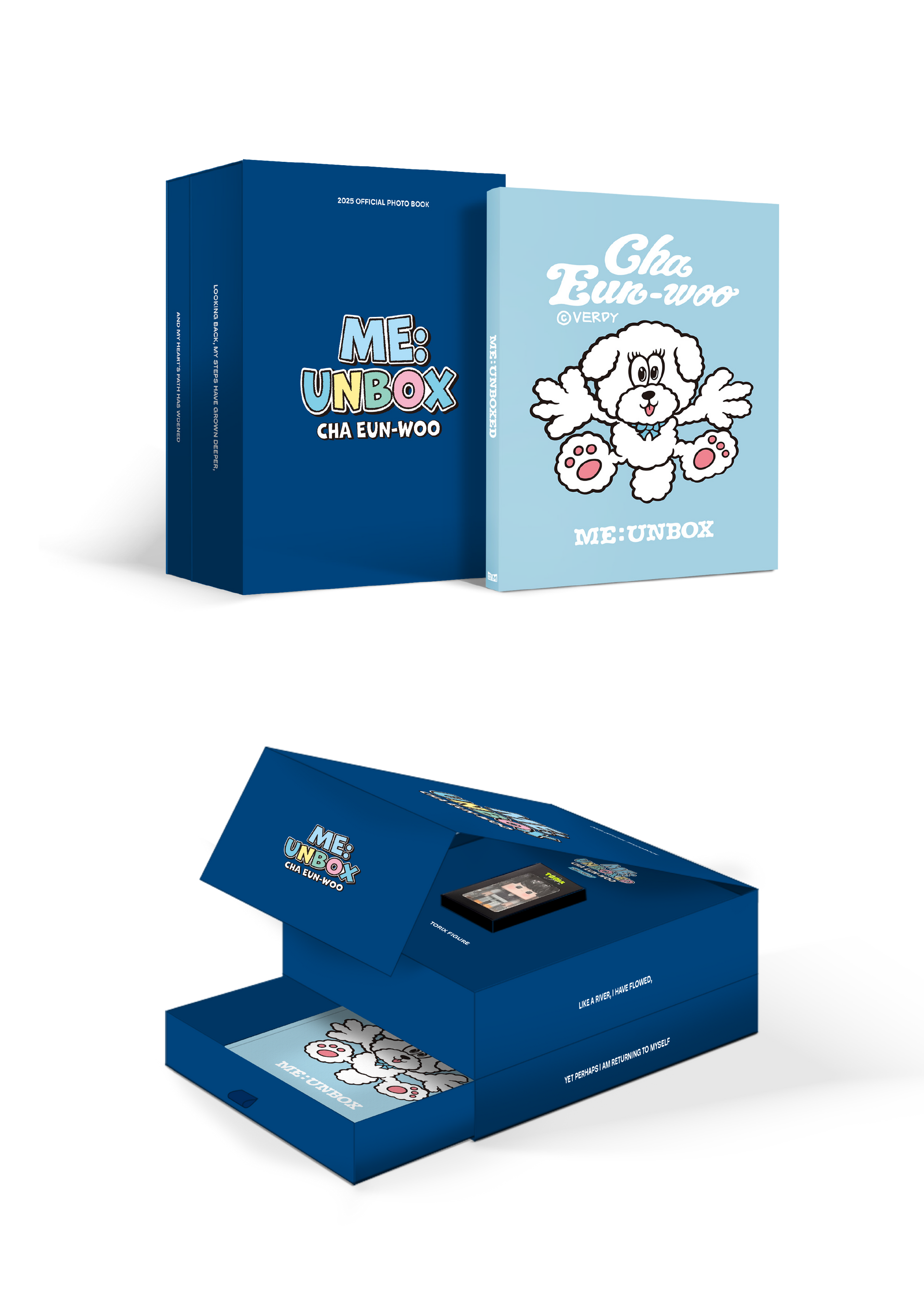 2025 Official Photo Book with VERDY | CHA EUN-WOO ME:UNBOX