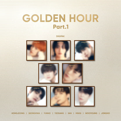 ATEEZ - 10th Mini Album [GOLDEN HOUR : Part.1] (Digipack ver.)