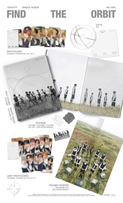 CRAVITY - Single Album [FIND THE ORBIT] (We ver.)