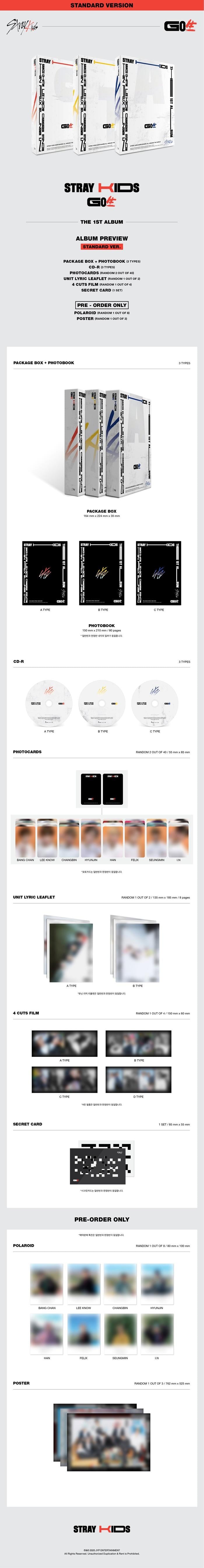 Stray Kids 1st Album GO LIVE