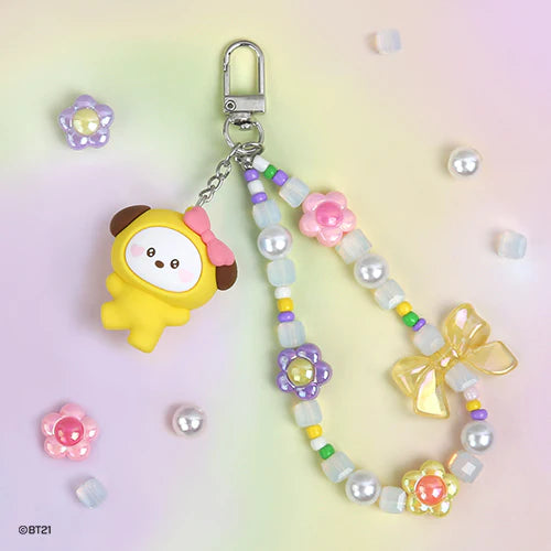 BT21 Beads Strap Keyring [Lovely]