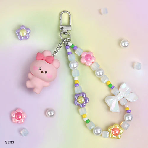 BT21 Beads Strap Keyring [Lovely]