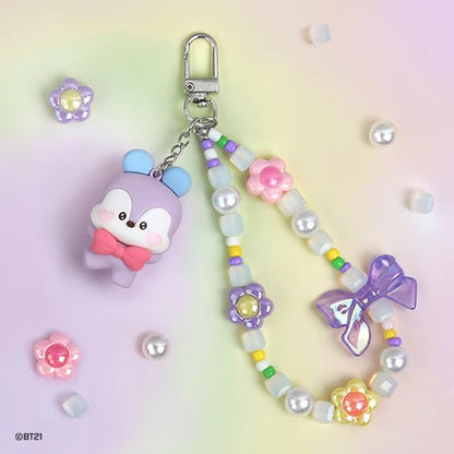 BT21 Beads Strap Keyring [Lovely]