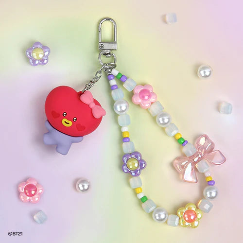 BT21 Beads Strap Keyring [Lovely]