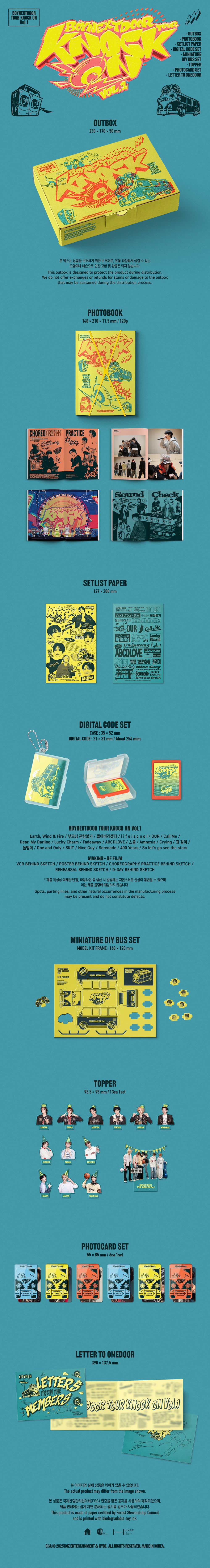 BOYNEXTDOOR TOUR [KNOCK ON Vol.1]