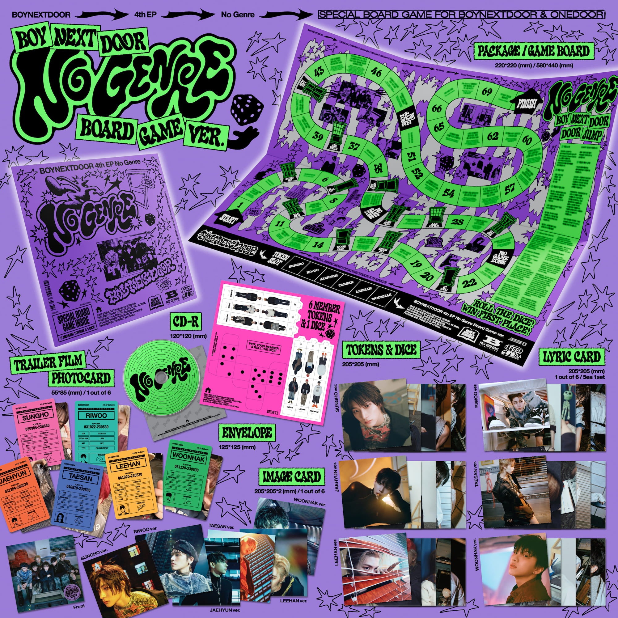 BOYNEXTDOOR 4th EP [No Genre] (Board Game ver.)