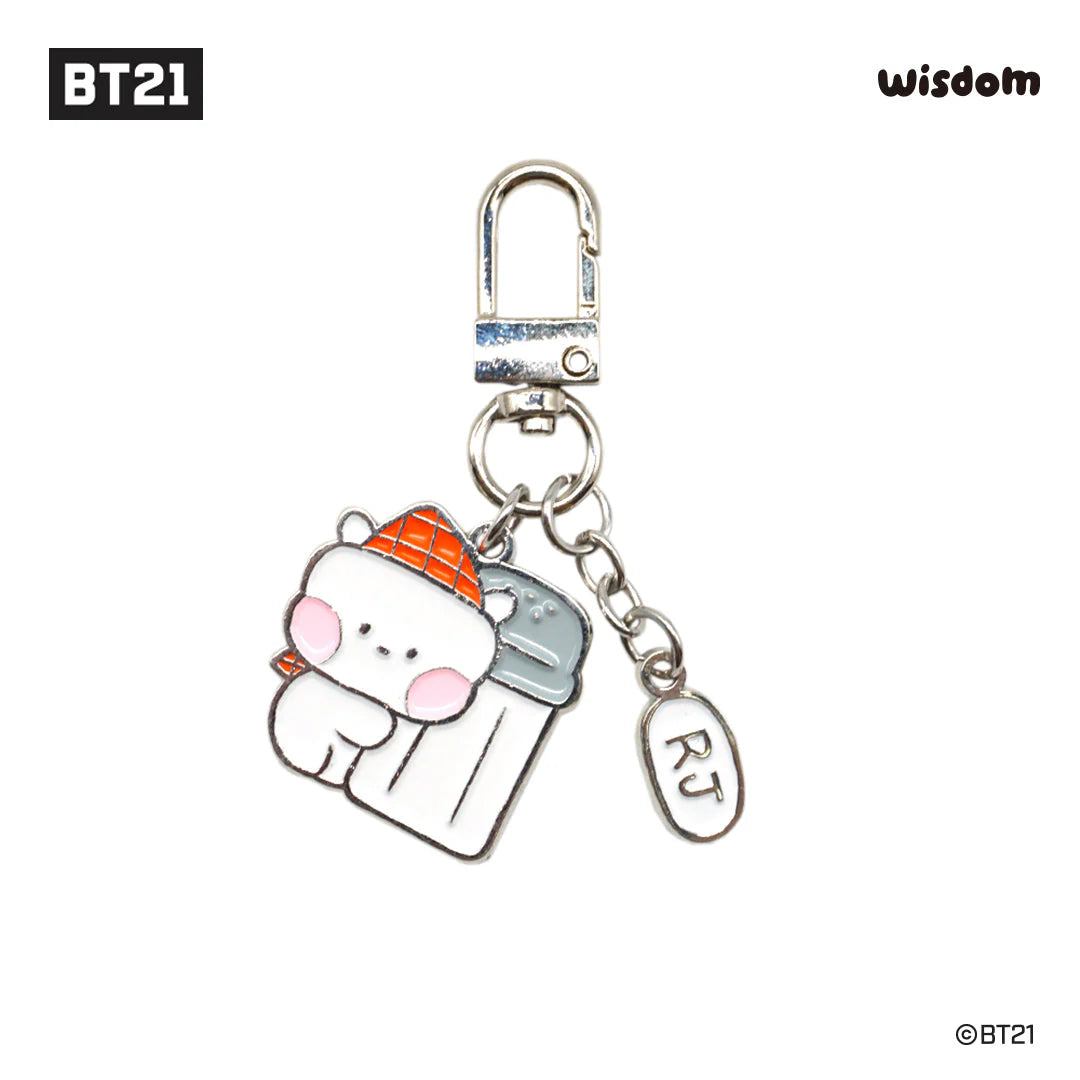 BT21 minini a day of Metal Keyring