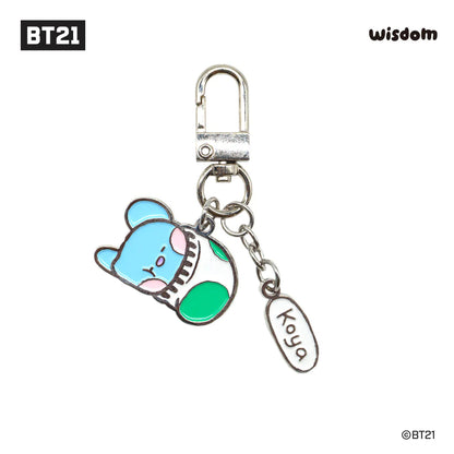 BT21 minini a day of Metal Keyring