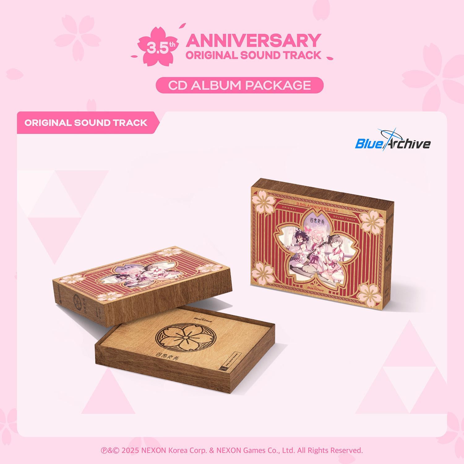 [BLUE ARCHIVE 3.5th ANNIVERSARY OST] (CD ALBUM PACKAGE)