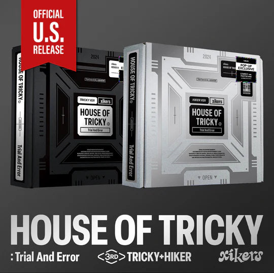 xikers - 2nd Mini Album [HOUSE OF TRICKY : TRIAL AND ERROR] (POP-UP EXCLUSIVE)