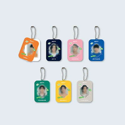 HOMECOMING WITH GOT7 ID ACRYLIC PHOTO KEYRING JACKSON