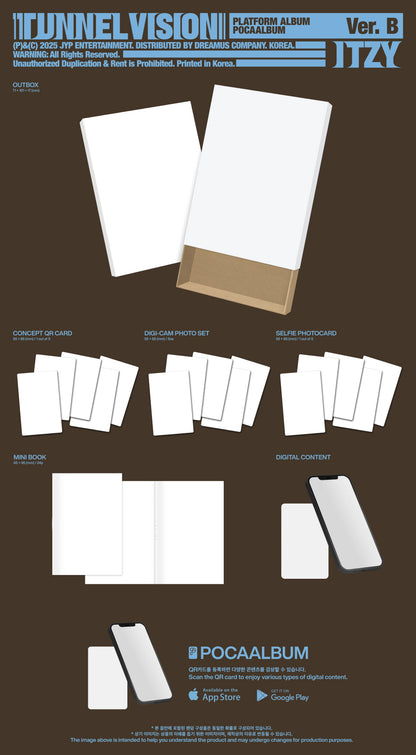 [PRE-ORDER] ITZY [TUNNEL VISION] (POCAALBUM)