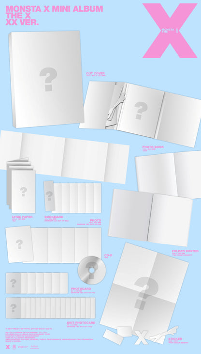 [Pre-Order] MONSTA X 13TH MINI ALBUM [THE X]