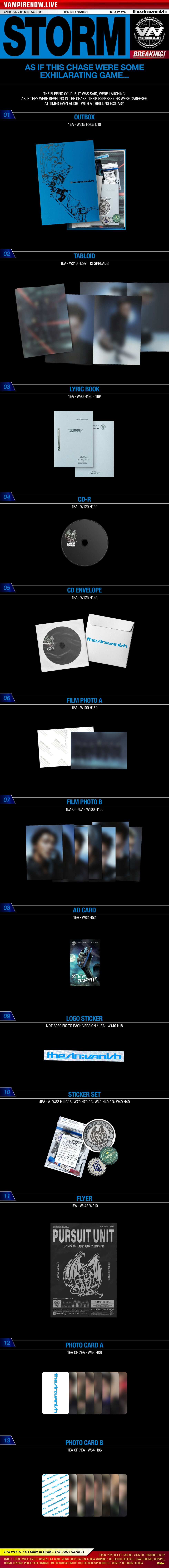 [PRE-ORDER] ENHYPEN [THE SIN : VANISH]