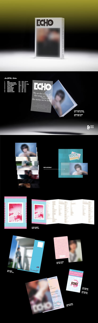 JIN 2nd Mini Album [Echo] (Weverse Albums ver.)