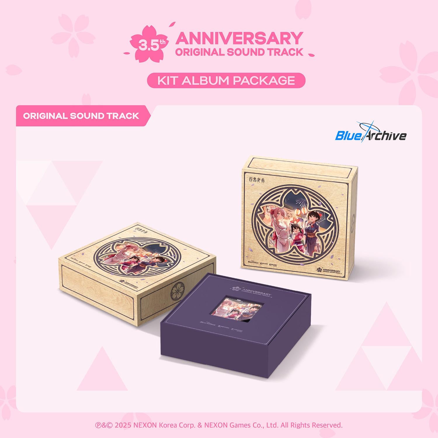[BLUE ARCHIVE 3.5th ANNIVERSARY OST] (KIT ALBUM PACKAGE)