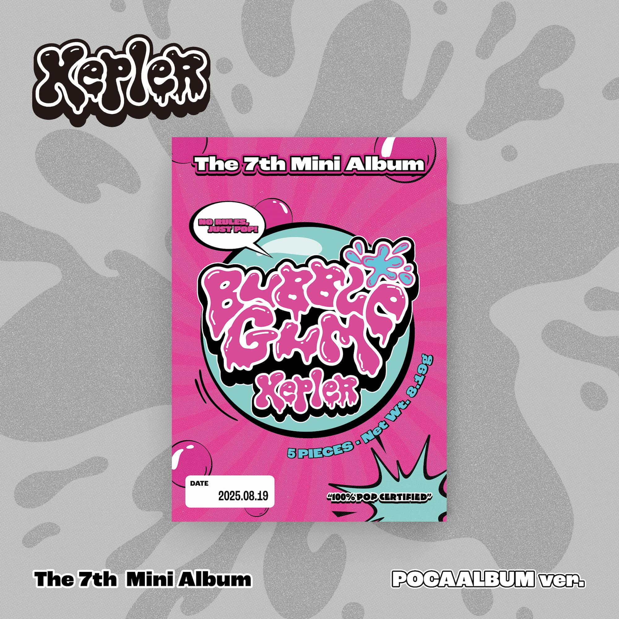 Kep1er The 7th Mini Album [BUBBLE GUM] (POCAALBUM ver.)