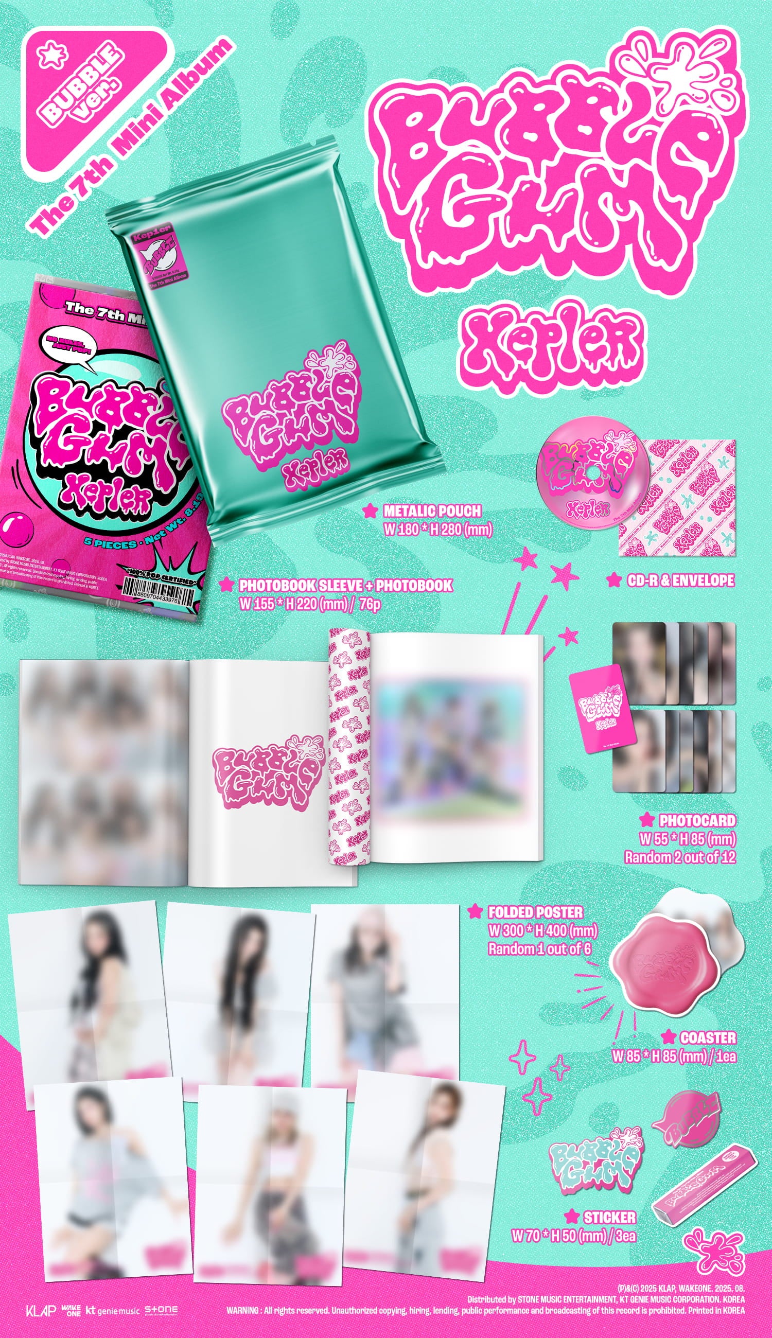 Kep1er The 7th Mini Album [BUBBLE GUM] – KPOP Station