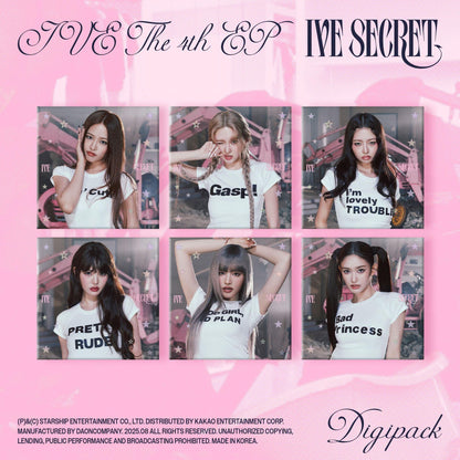 IVE THE 4th EP [IVE SECRET] (Digipack Ver.)
