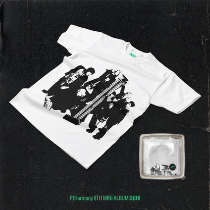 P1Harmony 8th Mini Album [DUH!] (Plain White T Ver.)