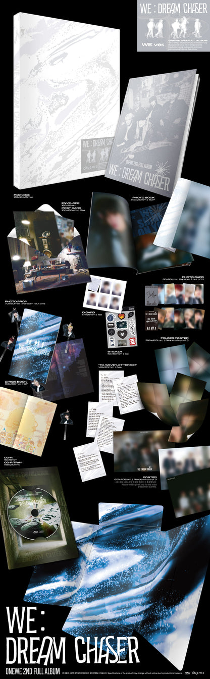 ONEWE 2nd Full Album - WE: Dream Chaser (WE Ver.)