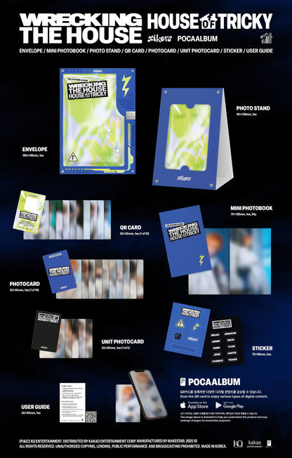 xikers 6TH MINI ALBUM [HOUSE OF TRICKY : WRECKING THE HOUSE] (POCAALBUM)