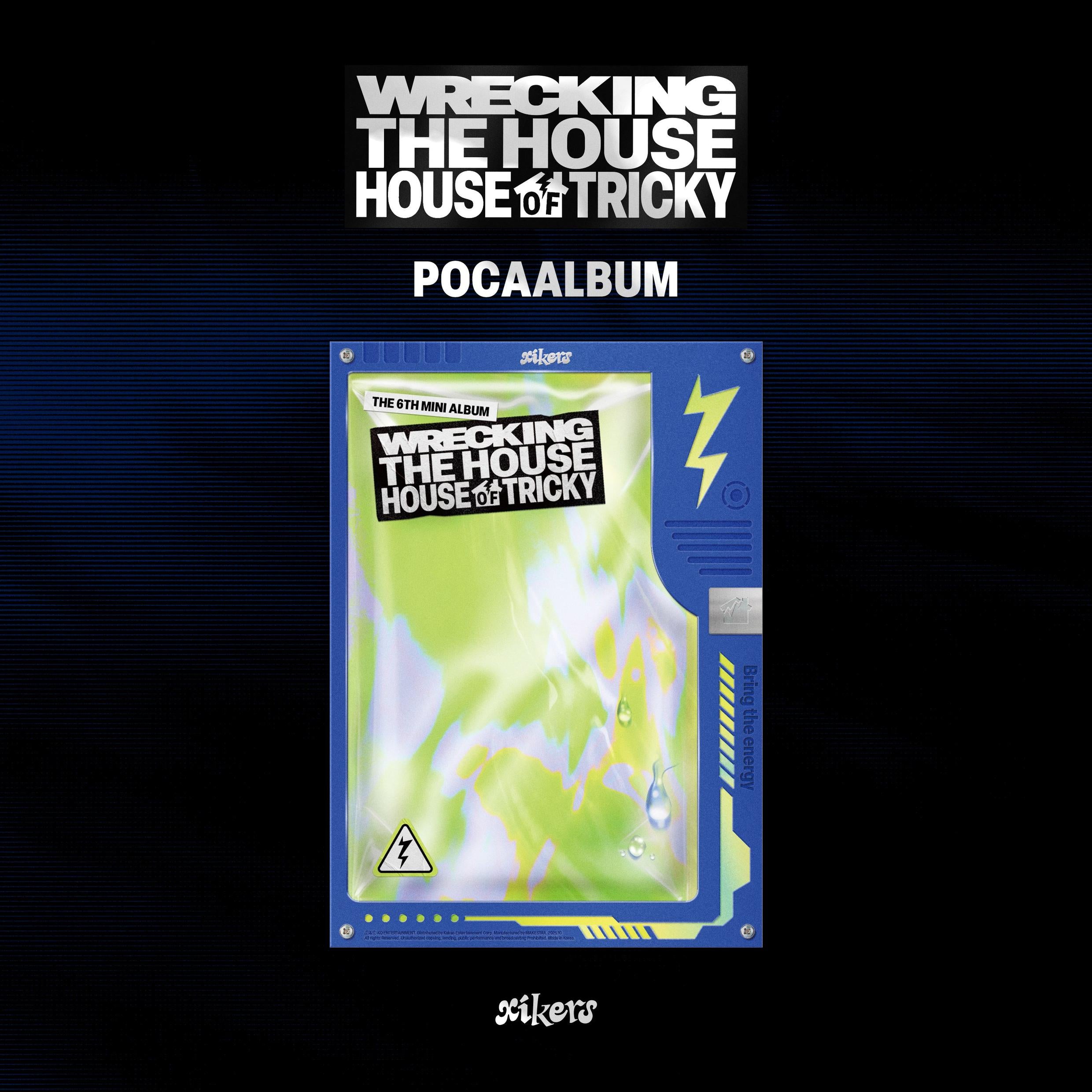 xikers 6TH MINI ALBUM [HOUSE OF TRICKY : WRECKING THE HOUSE] (POCAALBUM)