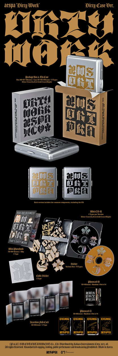 aespa Single [Dirty Work] (Dirty Case Ver.)