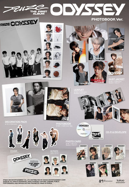 RIIZE 1st Full Album [ODYSSEY] (PHOTOBOOK Ver.)