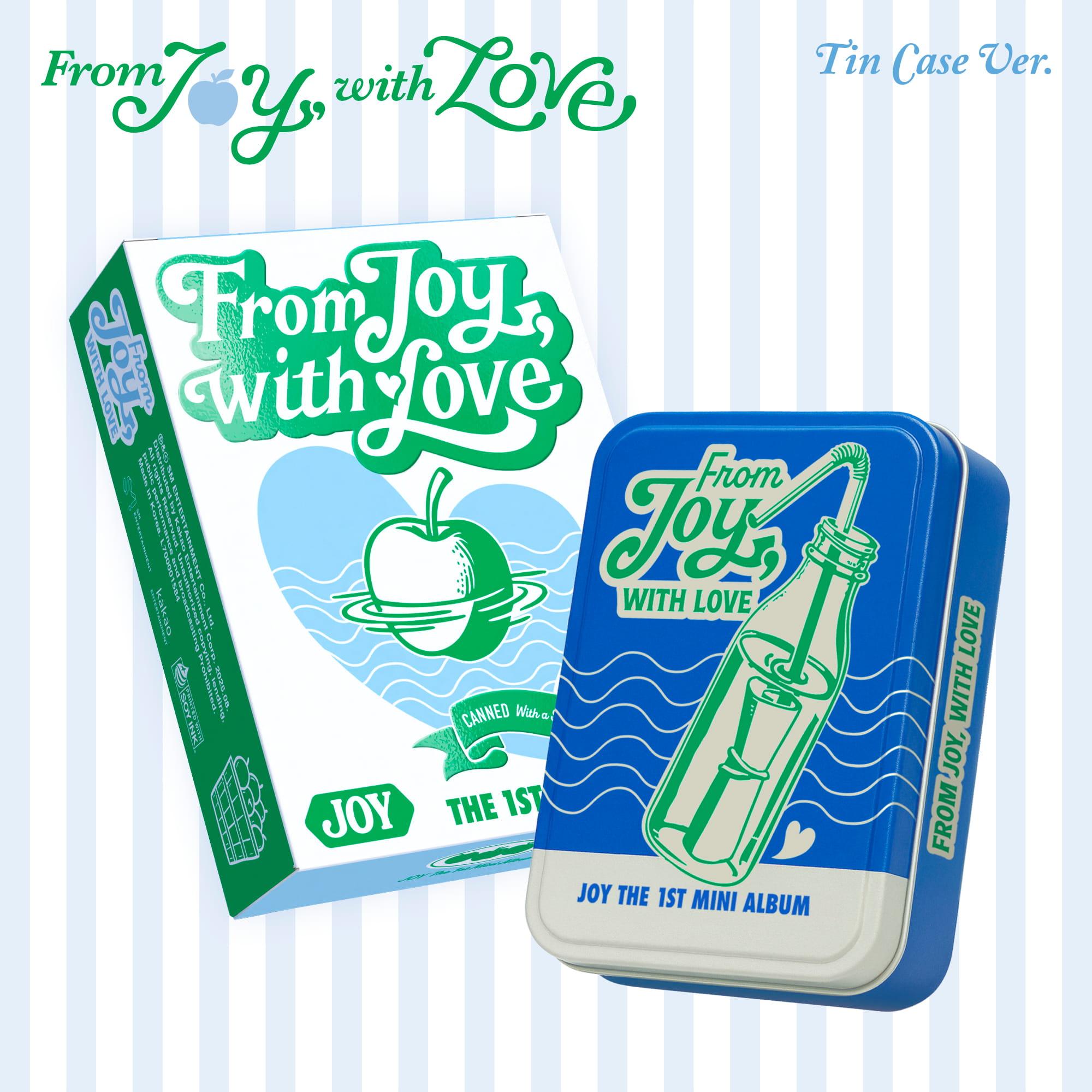 JOY 1st Mini Album [From JOY, with Love] (Tin Case Ver.)(Smart Album)