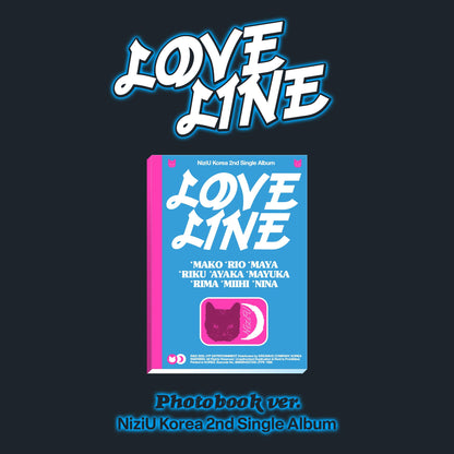 NIZIU - [LOVE LINE] 2nd Single Album PHOTOBOOK Version