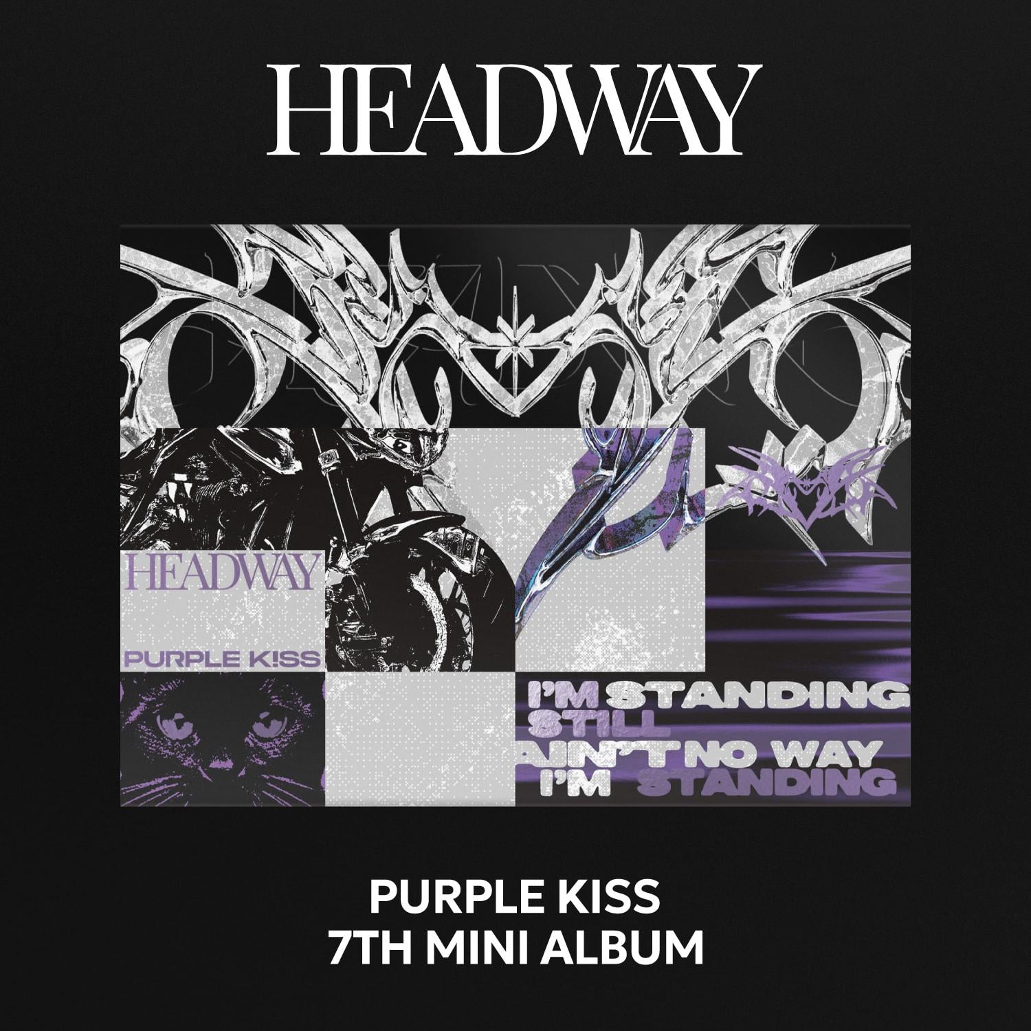 PURPLE KISS - HEADWAY 7th Mini Album (Photobook Ver.)