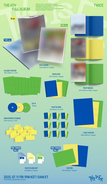 TWICE 4th Full Album [THIS IS FOR]