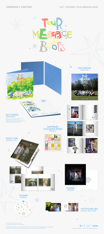 TOMORROW X TOGETHER [<ACT : PROMISE> TOUR MESSAGE BOOK]