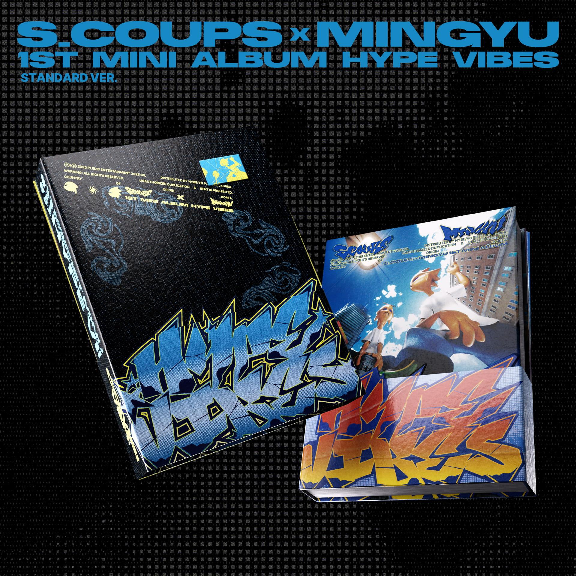 [Pre-Order] S.COUPS X MINGYU 1st Mini Album ‘HYPE VIBES’
