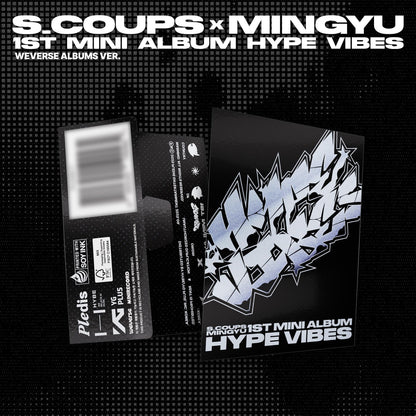 [Pre-Order] S.COUPS X MINGYU 1st Mini Album ‘HYPE VIBES’ Weverse Albums ver.