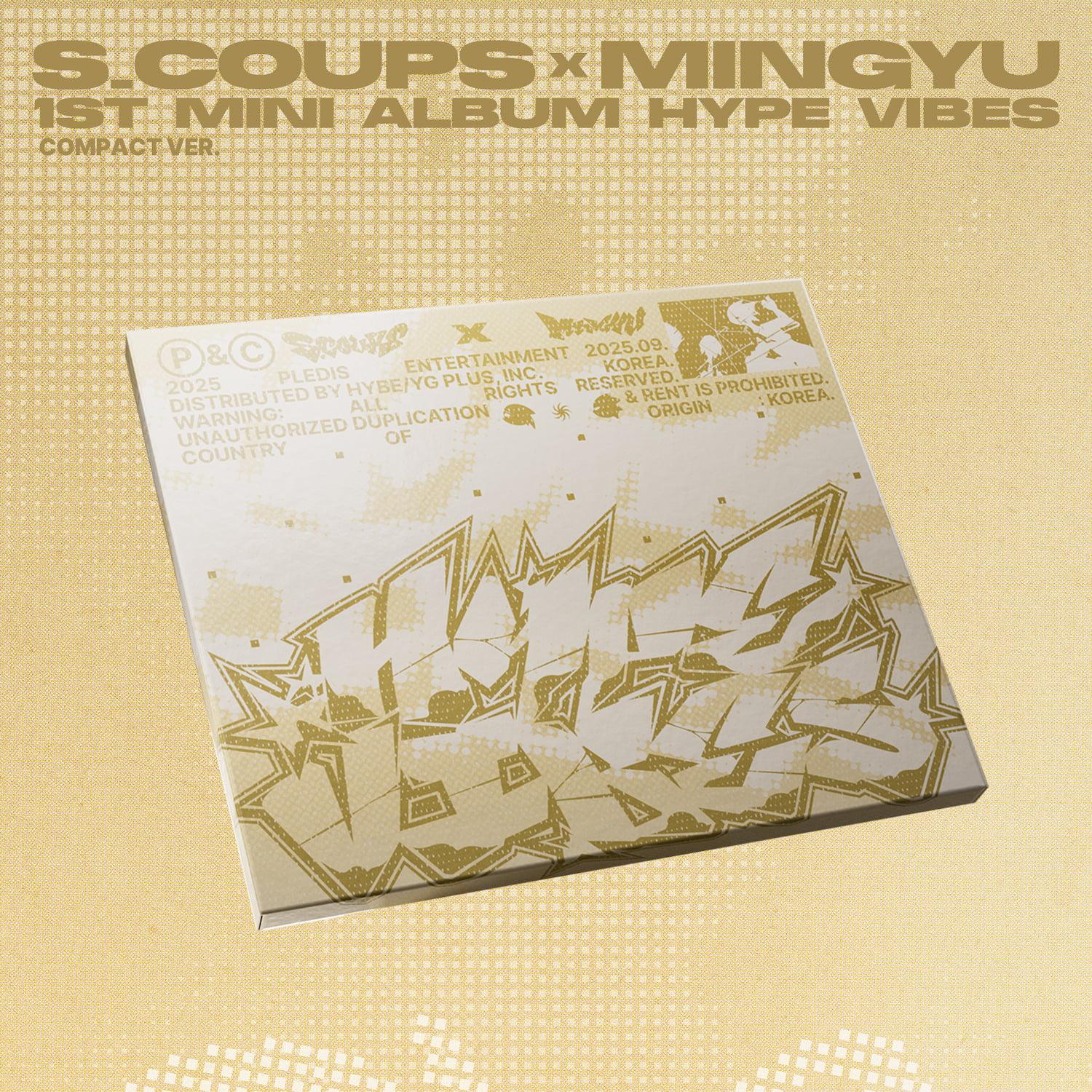 [Pre-Order] S.COUPS X MINGYU 1st Mini Album ‘HYPE VIBES’ COMPACT Ver.