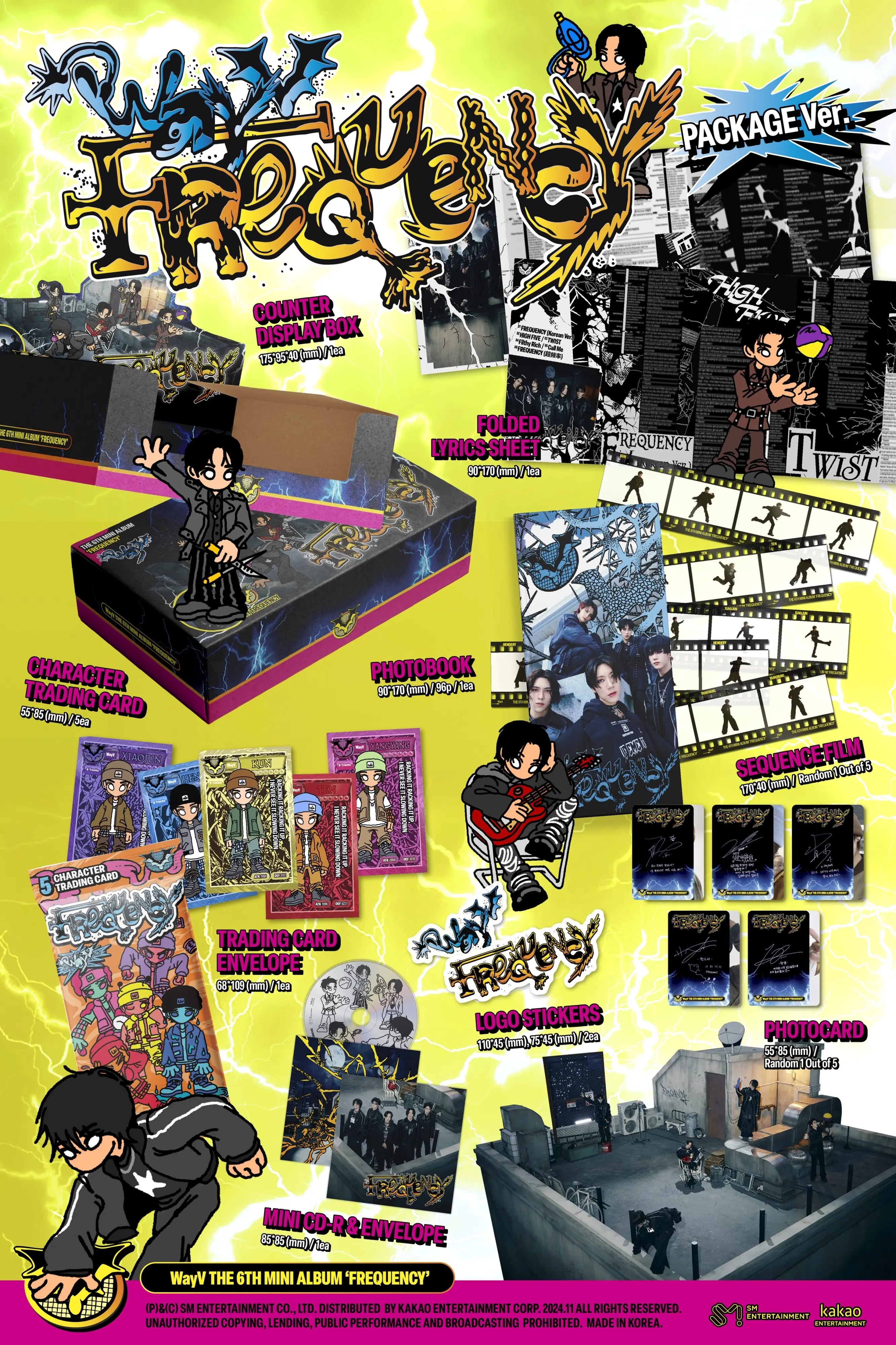 WayV - 6th Mini Album [FREQUENCY] (Package ver.)