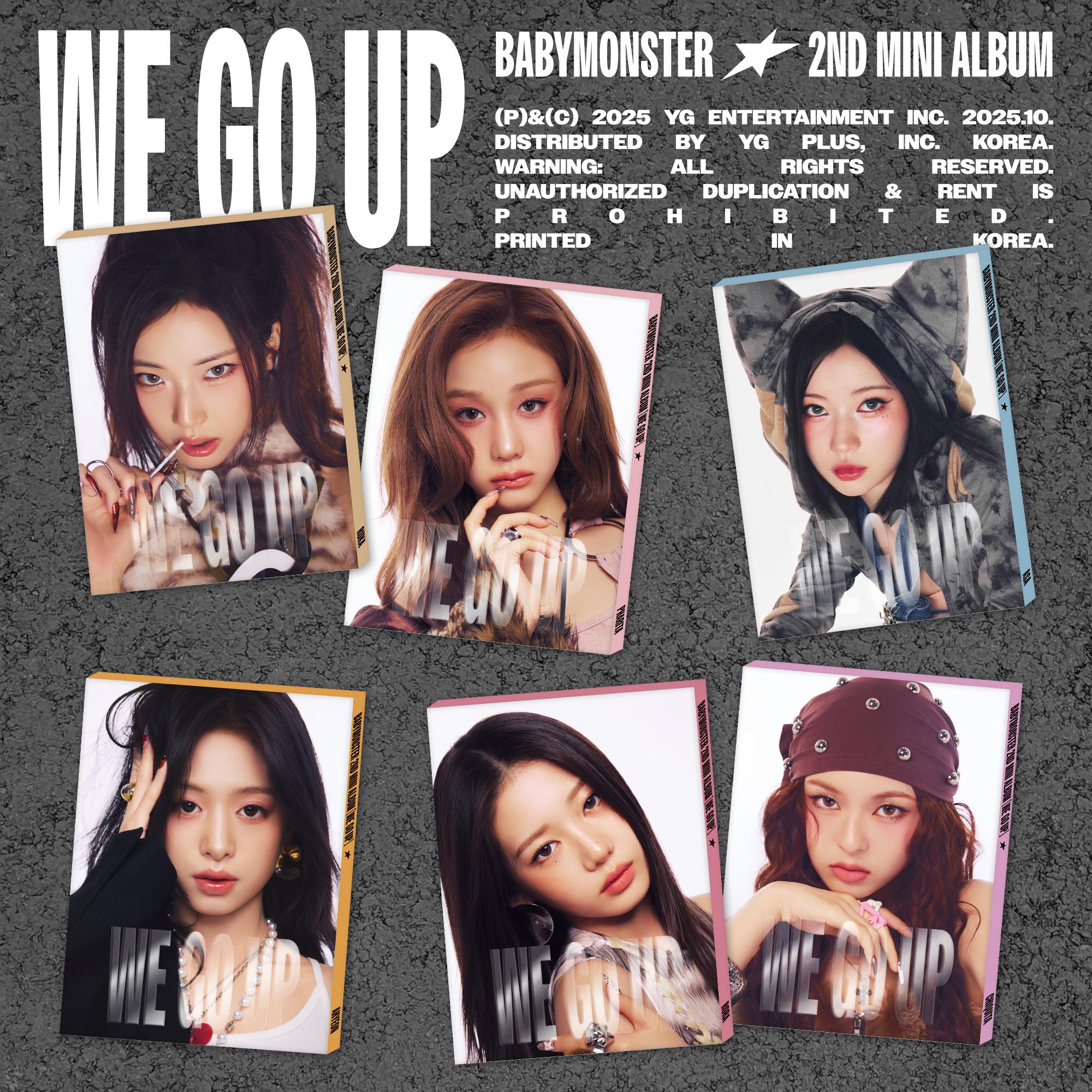 [PRE-ORDER] BABYMONSTER 2nd MINI ALBUM [WE GO UP] PATTERN Ver.