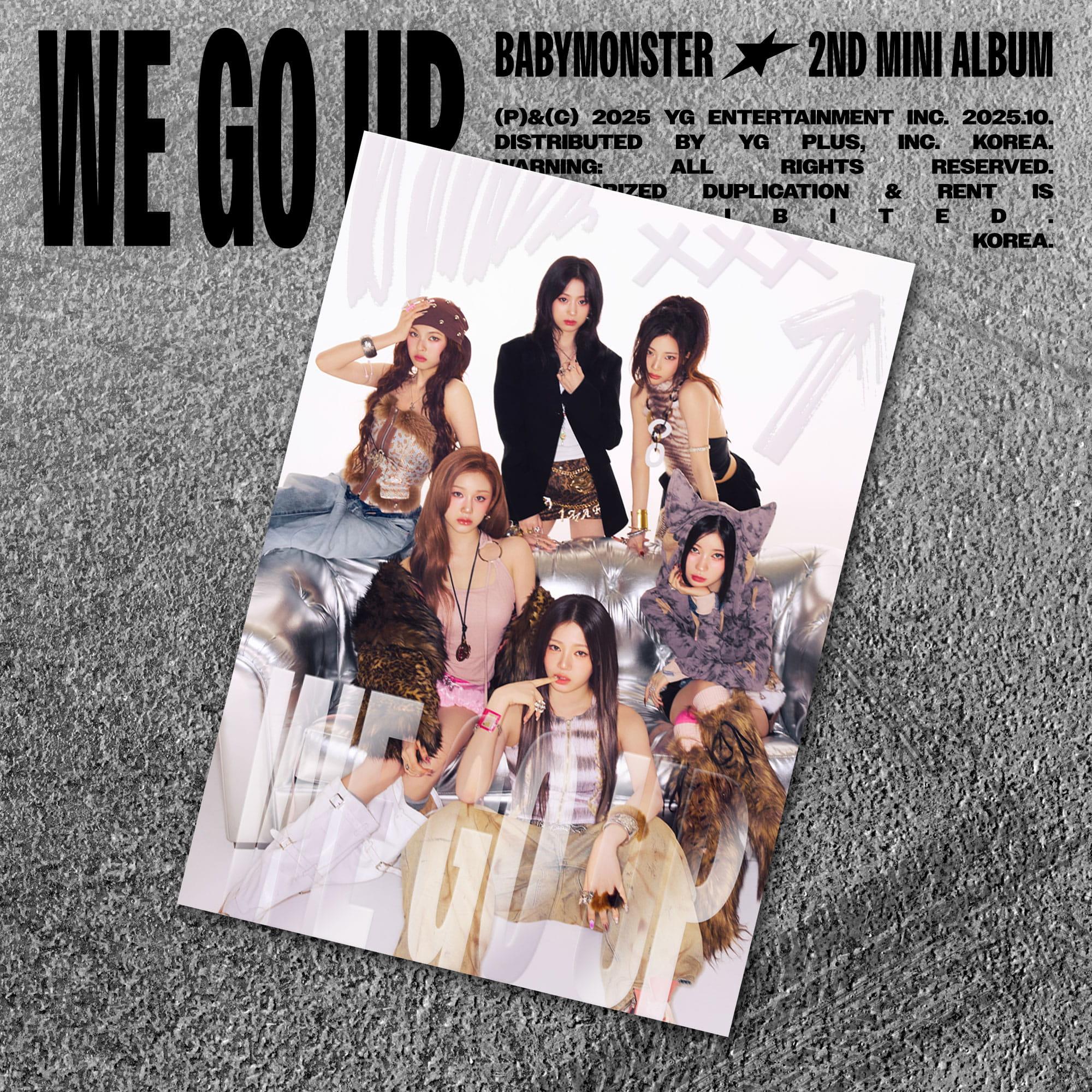 [PRE-ORDER] BABYMONSTER 2nd MINI ALBUM [WE GO UP] POSTCARD Ver.